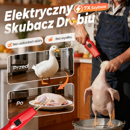 ✨Elektryczna maszyna do skubania drobiu