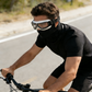 Vintage kask gogle gogle gogle motocyklowe