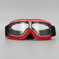 Vintage kask gogle gogle gogle motocyklowe