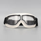 Vintage kask gogle gogle gogle motocyklowe