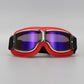 Vintage kask gogle gogle gogle motocyklowe