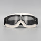 Vintage kask gogle gogle gogle motocyklowe