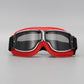 Vintage kask gogle gogle gogle motocyklowe