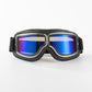 Vintage kask gogle gogle gogle motocyklowe