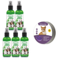 🍃 Naturalny spray przeciw pchłom i kleszczom dla psów i kotów 🐾 Chroń swojego ukochanego pupila przed szkodnikami 🐶🐱✨