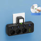 🔌⚡Inteligentna listwa zasilająca z portami USB（Wtyczka Unii Europejskiej）