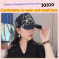 🦋Czapka baseballowa z siateczką i kokardką w kwiatowy wzór🧢