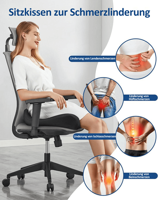 🎁OSTATNI DZIEŃ 40% ZNIŻKI🔥Ergonomiczna główna siedziska z pianką pamięci