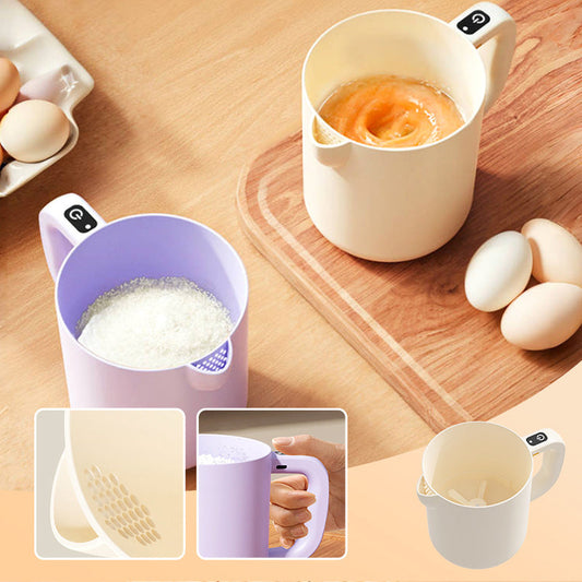 🥚🍽Wielofunkcyjna elektryczna trzepaczka do jajek