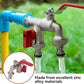 🔥🚰Uniwersalny kran ogrodowy z podwójnym wylotem, wykonany ze stali nierdzewnej