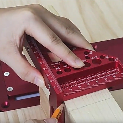 🔥Aluminiowy trójkąt i kwadrat do obróbki drewna🛠️📐