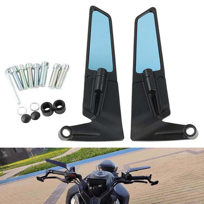 1 para regulowanych, obrotowych lusterek wstecznych do motocykla