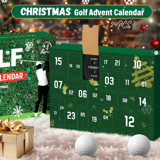 ⛳️24-Częściowy świąteczny kalendarz adwentowy z motywem golfa