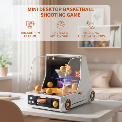 Mini asztali kosárlabda játék