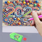 Kalendarz na biurko na rok 2026 – obraz DIY Diamond Art