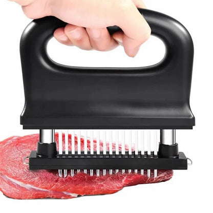 👨‍🍳👍 Miękczacz do mięsa z 48 nożami ze stali nierdzewnej 🍖🔪