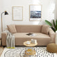 🛋️✨ Dzianinowy żakardowy, elastyczny pokrowiec na sofę