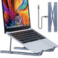💻Podstawka pod laptopa z stacją dokującą USB-C i złączem HDMI 4K