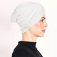 🧕 Elastyczny turban w stylu indyjskim – z fałdami z przodu | Do jogi, podróży, spania, imprez🎁