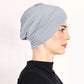🧕 Elastyczny turban w stylu indyjskim – z fałdami z przodu | Do jogi, podróży, spania, imprez🎁