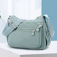 👜🌿 Nylonowa torba crossbody z wieloma kieszeniami — lekka, wodoodporna, idealna na każdą przygodę