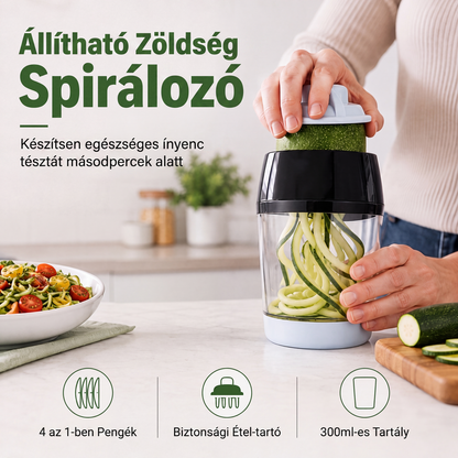 🥒Ręczna krajalnica do warzyw w kształcie spirali🥕